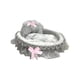 thumbnail image 3 of Encaje Mascota Perro Cama Perro Casa Perrera Princesa Para Gatos De Interior Gatos Peque?os Gatito L Gris, 3 of 5