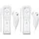 thumbnail image 1 of Pack de 2 controles Burcica para Wii Remote y Nunchuck, blanco, 1 of 6