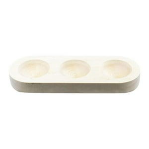Genérico - Bandeja De Almacenamiento De Huevos Con Soporte De Madera Para Huevos De 3 Rejillas Para El Hogar, Supermercado, Restaurante, Madera