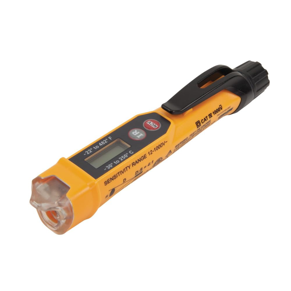 Medidor De Voltaje Klein Tools Ncvt-4ir 12-1000 V Ac Con Termómetro Ir