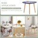 thumbnail image 3 of Son Heung min theme Fitted Round Tablecloths Elastic Edged Table Covers Waterproof Table Cloth For Kitchen Holiday Party Tables Decor 120cm, 3 of 6