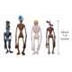 thumbnail image 4 of Figura de acción de horror Siren Head 20 cm BELEJOYFOK – Pack de 4, 4 of 6