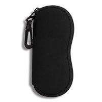 Funda Para Gafas Hion Soft Pouch De Neopreno Con Clip Para Cinturón, Color Negro