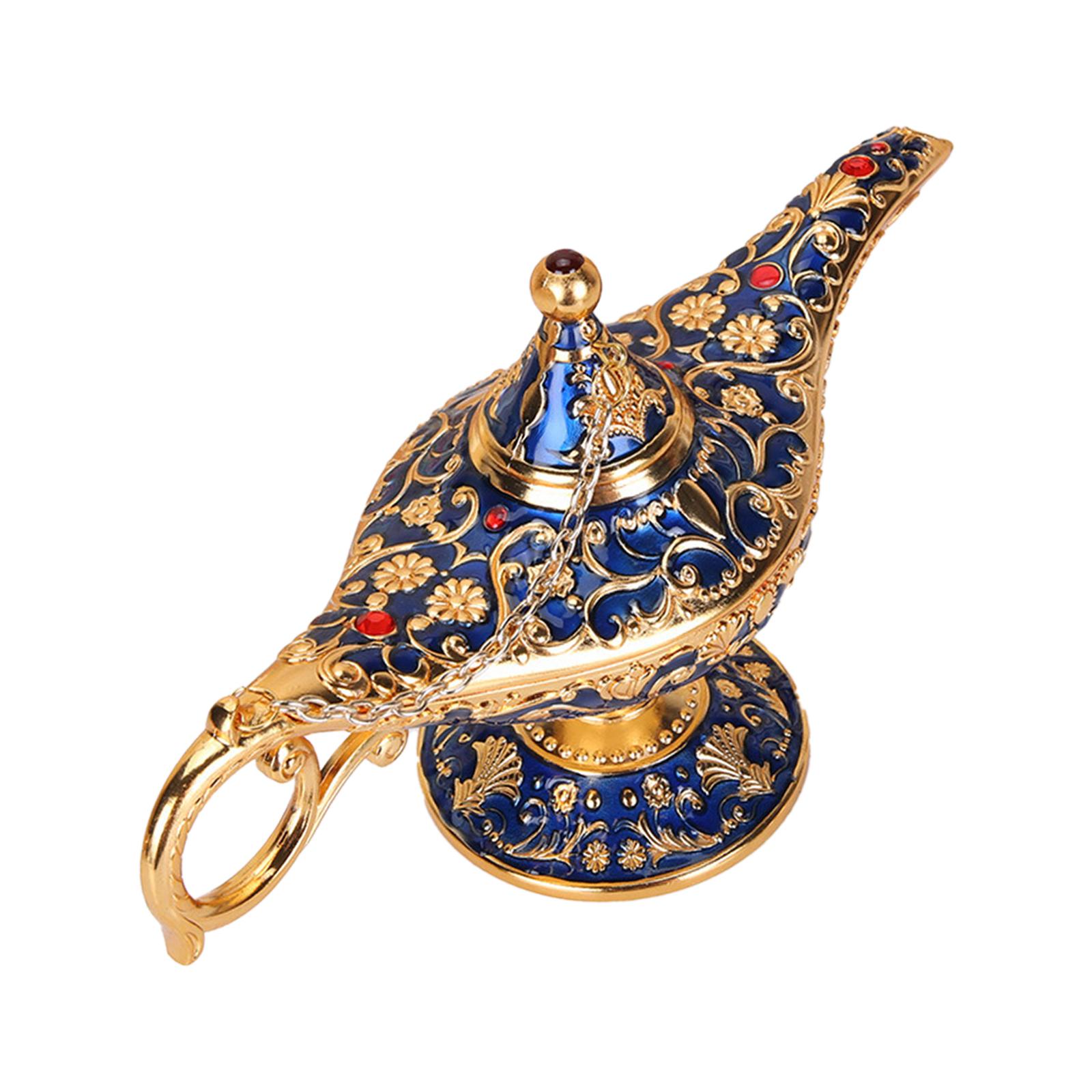 Bothyi - Fairy Tale Magic Lamps Quemador De Metal Para Oficina Pasillo Inauguración De La Casa Azul