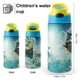 thumbnail image 2 of The Legend of Zelda Botella de Agua con Tapa Pop Top de Un Toque, Acero Inoxidable, a Prueba de Fugas, para Deportes, Botella Infantil azul 12 oz, 2 of 6
