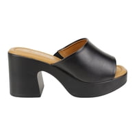 Sandalia New Walk Plataforma Negra