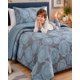 thumbnail image 2 of Cubrecama Quilt de Verano Plaza y Media con Funda Incluida, 2 of 6