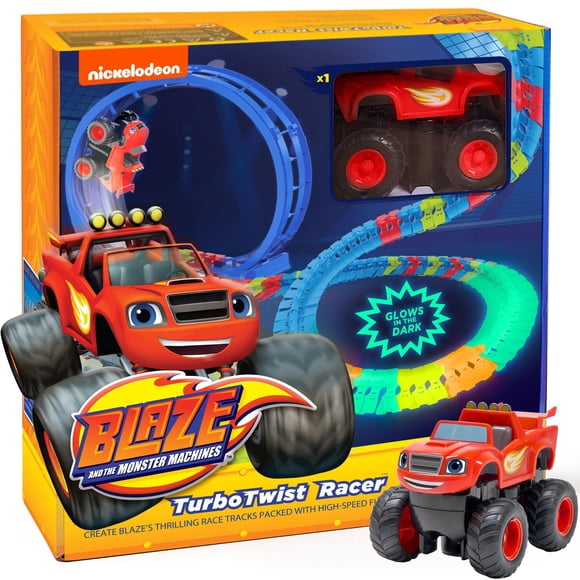 Set de pista de carreras JITTERYGIT Blaze and The Monster Machine