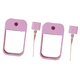 thumbnail image 1 of 2x Botellas De Spray Recargables Botellas De Spray De Tarjetas Portátiles Para Fragancias Maquillaje Violeta, 1 of 3