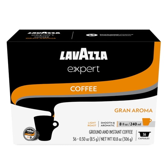 Cápsulas De Café Lavazza Expert Gran Aroma 100% Arábica X36