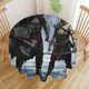 thumbnail image 2 of God of War Mantel Redondo con Estampado Icónico de Temática, Se Adapta a la Mayoría de Mesas, Fácil de Cuidar, Regalo Perfecto para Aficionados, Amigos y Familia.180cm, 2 of 5