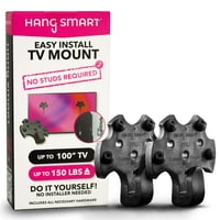 Hang Smart Tv - Soporte De Pared Hangsmart No Stud Para Televisores De 19 A 100 Pulgadas, 150 Kg