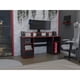 thumbnail image 1 of Escritorio Gamer Keria Con Puerta | Mesa Gamer Wengue Y Rojo | Escritorio PC Gaming Moderno, 1 of 12