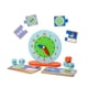 thumbnail image 2 of Reloj Juguetes De Educación Temprana Kits De Actividades De Tiempo Para El Hogar De La Sala De Estar Preescolar, 2 of 5