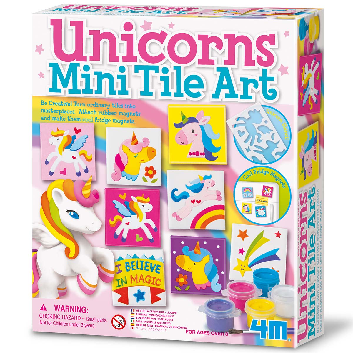 4M - Pinta Magnetos Unicornio