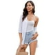 thumbnail image 1 of Kimono Liviano para Verano blanco One Size, 1 of 5