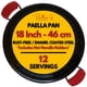 thumbnail image 1 of Paelluxe Sartén para Paella Esmaltada de Acero al Carbono 46 cm, 1 of 5
