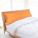 thumbnail image 2 of PiccoCasa 1Pc Funda de Almohada Cremallera Algodón de Fibra Larga, Estándar Naranja, 2 of 7