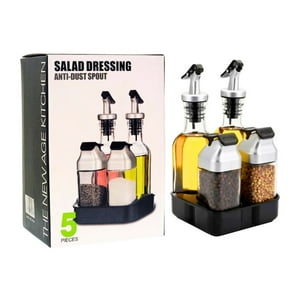 Aventura Store - Organizador De Cocina Condimentero Set De 5 Piezas