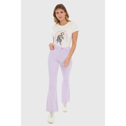 Fashionspark - Jeans Mujer Flare Monse Lila