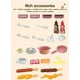 thumbnail image 3 of Cocina De Juguete 25 Accesorios Luces Azul, 3 of 7