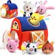 thumbnail image 1 of Juguete Granja Gagule Peluche 6 Animales Sensorial 612M, 1 of 3