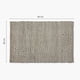 thumbnail image 3 of Alfombra Tibet 60x90 Natural, 3 of 3