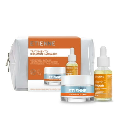 Vitamin Shock Día 50G + Serum C Repair 80 Ml Etienne