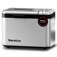 Máquina Para Hacer Pan Neretva, 1,5 Kg De Capacidad, 15 En 1, Acero Inoxidable