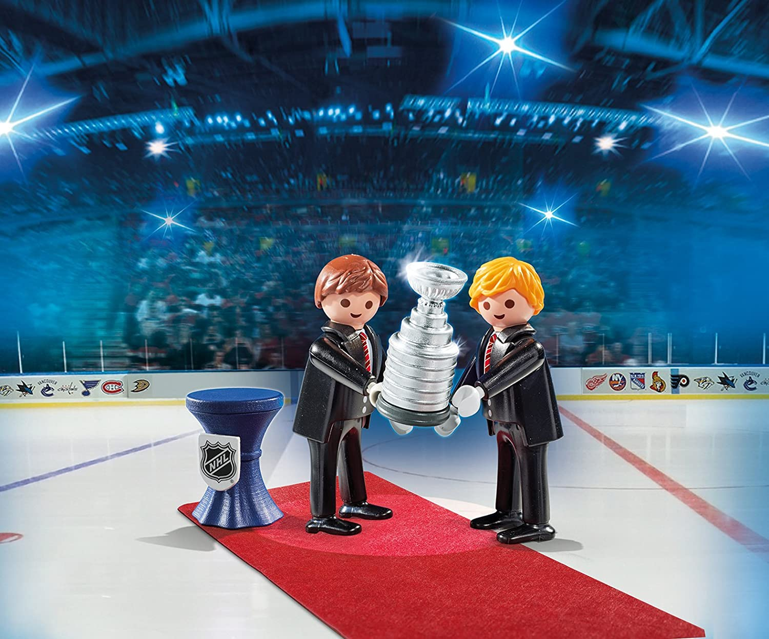 Playmobil Nhl Stanley Cup Presentation Set Playmobil Playmobil
