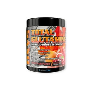 Hexacore - Glutamina Oxy 5 40 Servicios 480Gr Fruit Punch -
