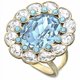 thumbnail image 2 of Anillo Swarovski Azore Gold, 2 of 2