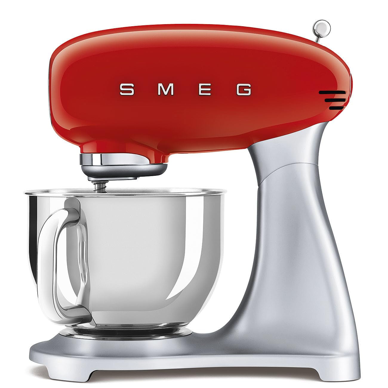Batidora De Pie Smeg Retro Roja De Los 50