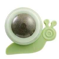 Magideal - Juguete Giratorio De De Hierba Gatera, Juguete Para Masticar, Con Tapa, S Comestibles Para , Juguetes Saludables Para Para , Verde