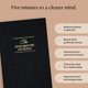 thumbnail image 2 of Journal Intelligent Change The Five Minute 2025 en negro, 2 of 9