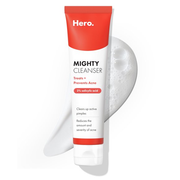 Limpiador facial HERO COSMETICS 150 ml Ácido salicílico para acné