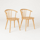 thumbnail image 1 of Pack de 2 Sillas Lykke de Madera - Natural, 1 of 7