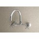 thumbnail image 3 of Grifo de cocina Kingston Brass Concord, soporte de pared, cromado, 3 of 6