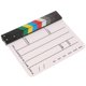 thumbnail image 1 of Acrílico Colorido Claqueta TV Película Película Pizarra Corte Juego De Rol Prop-blanco, 1 of 4
