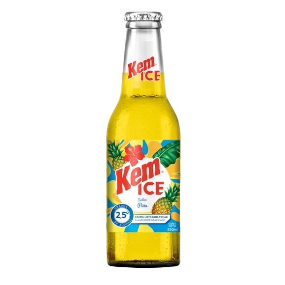 Kem ice piña, 250 ml
