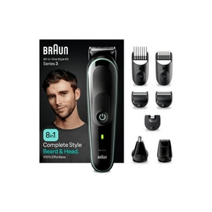 Cortapelos 8 En 1 Braun Serie 3 Wet&Dry Cara Y Cuerpo