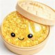 thumbnail image 1 of Juguete antiestrés XWB con brillo, dumpling suave de TPR, color amarillo, 1 of 8