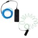 thumbnail image 1 of 2x LED De Neón Luminiscente Luces Suaves Glow EL Wire String 5 Metros, 1 of 5