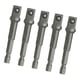 thumbnail image 2 of Juego De 5 Adaptadores De Extensión De Enchufe De Acero Para Herramientas Eléctricas De Carpintería De 3,75 Mm, 2 of 5