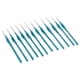 thumbnail image 4 of 12x Artist Paint Script Liner Detail Pincel De Pintura Para Acuarela Pintura Al óleo Azul, 4 of 5