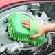 thumbnail image 2 of 1pc Car Wash Mitt Chenille Microfiber Wash Sponge Scratch Free, Ultra Absorbent Microfiber Waffle Drying Towel For Car Detailing, Green, 9.05in*5.11in*2.75in, 2 of 4