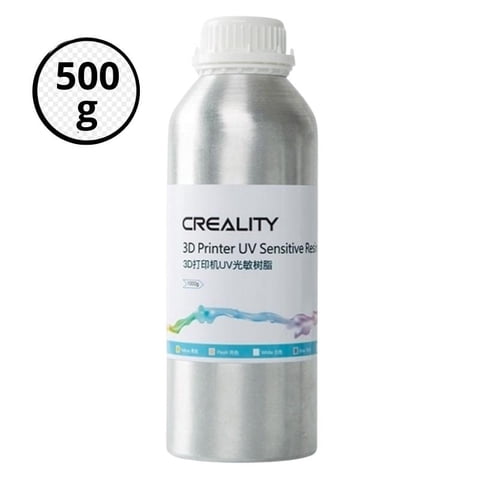 Creality - Resina 3D Transparente Para Impresoras 3D 500G | Resinas