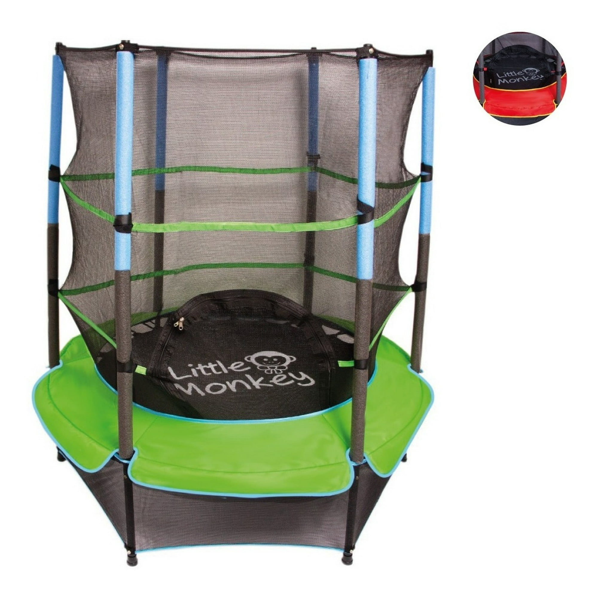 Little Monkey - Trampolín Brincolín Infantil Tumbling Juego 1.4m