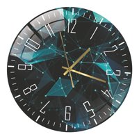 Magideal - Relojes De De 30 Cm Que No Hacen Tictac Con Números Arábigos, Reloj De Pared De Acrílico Silencioso Para , Dormitorio, , Estilo D H