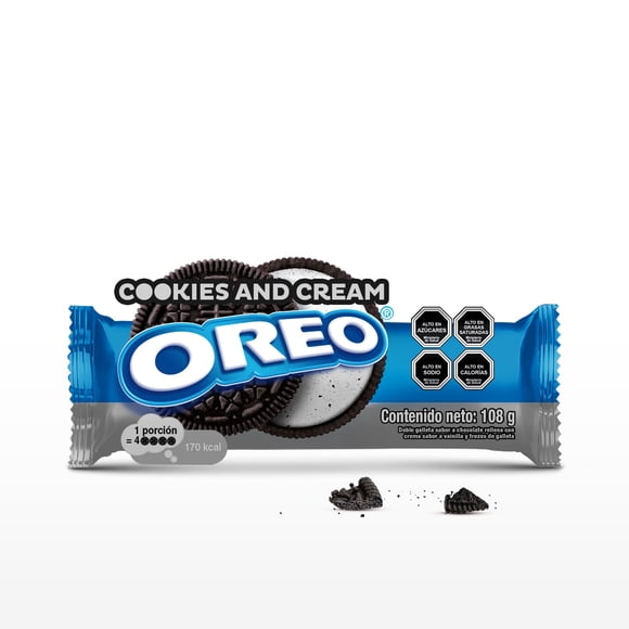 Galleta Chocolate Crema Cookies And Cream, 108 g